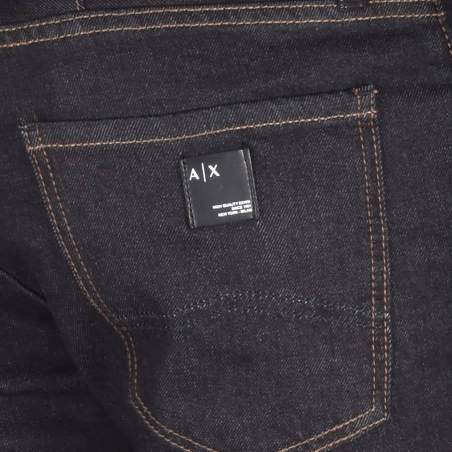 Alternative Image for ProductArmani Exchange J13 Slim Fit Jeans Black3